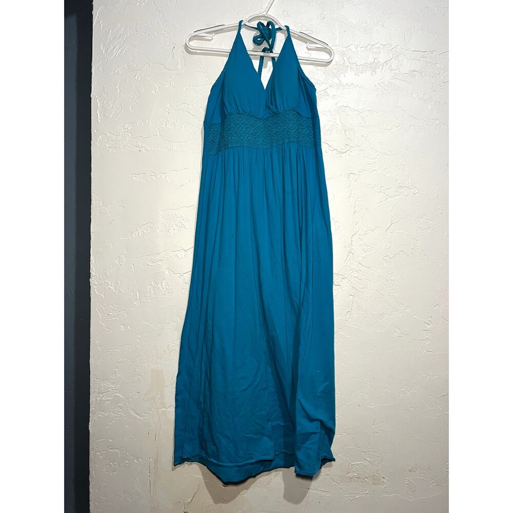 Currants‎ vintage empire waist babydoll y2k fairy halter midi dress womens large
